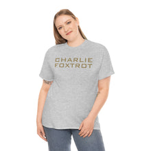 Charlie Foxtrot Unisex Heavy Cotton Tee